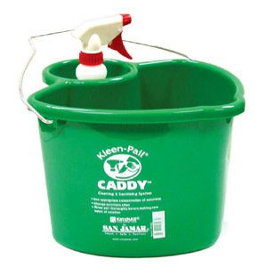 San jamar kleen pail caddy 4 qt cleaning pail KP500