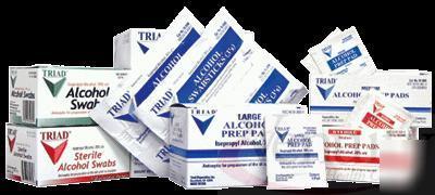 Triad 10-3002 alcohol prep pads lot/600