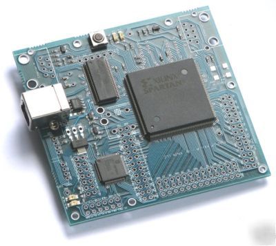 Xilinx spartan-3E fpga+arm+usb-2 development board