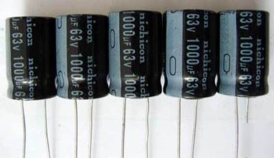 1000UF 63V pcb dip radial electrolytic CAPACITORS100PCS