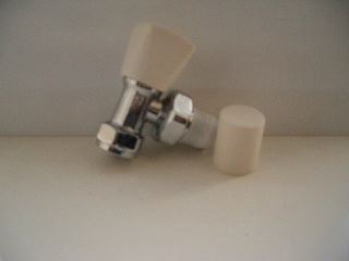 15MM chrome radiator valve