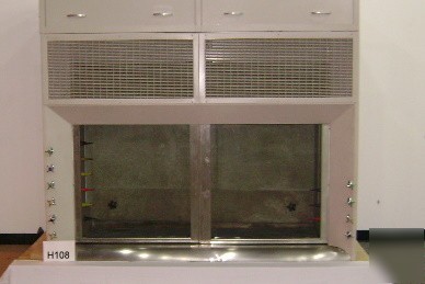 6' lab fume hood w/ epoxy top and valves