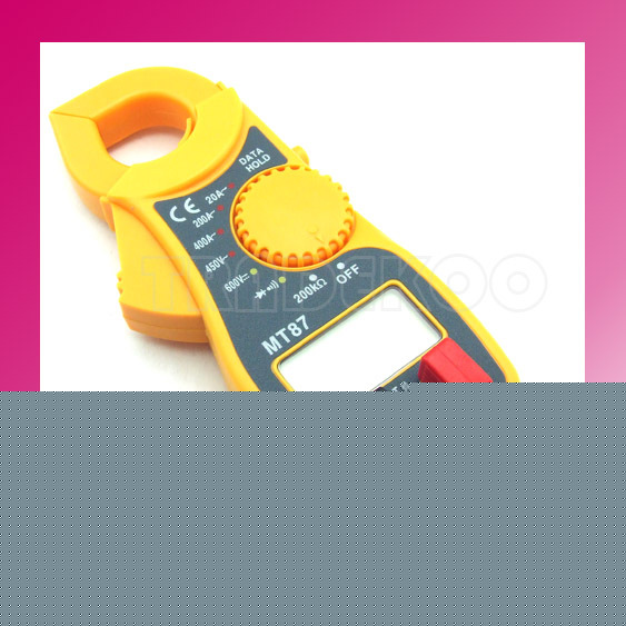 Ac/dc digital clamp multimeter electronic tester, 353