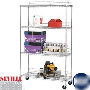 Commercial work 4 shelf nsf certified 48