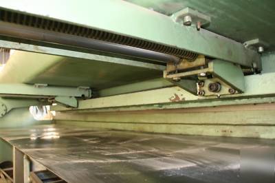 10 ga x 10' summit hydraulic shear with squaring arm