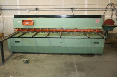 10 ga x 10' summit hydraulic shear with squaring arm