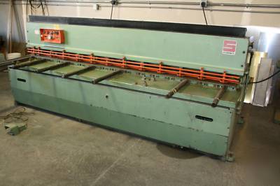 10 ga x 10' summit hydraulic shear with squaring arm