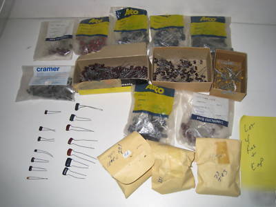 1100 mica dipped axial radial lead assorted capacitors