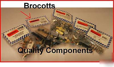 Electrolytic capacitors 50 pack -electronic components