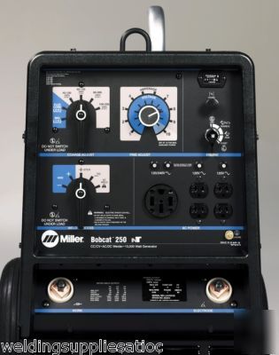 Miller bobcat 250 welder generator w/efi 907450