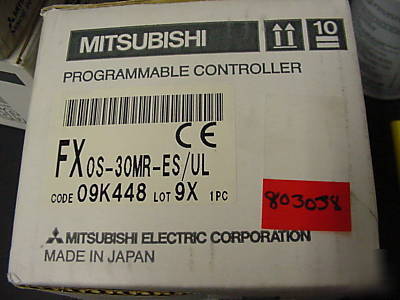 New compact plc â€“ melsec FX0S - in box #8030038
