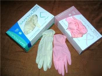 1000 gants sleeves latex all size