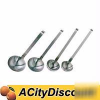 10DZ update l-20SH, 2PC, 2OZ. short handle ladles