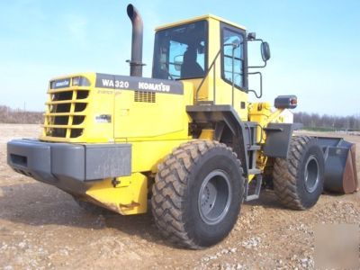 2002 komatsu WA320-3MC wheel loader