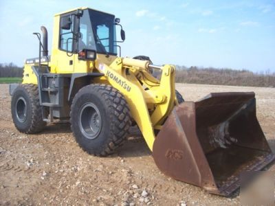 2002 komatsu WA320-3MC wheel loader