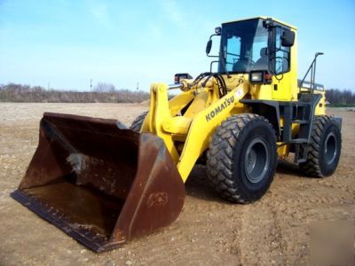 2002 komatsu WA320-3MC wheel loader