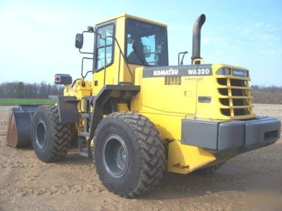 2002 komatsu WA320-3MC wheel loader