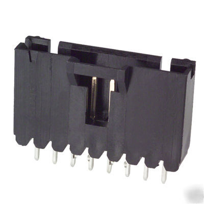 Amp 8 position shrouded pcb headers (20 pcs)