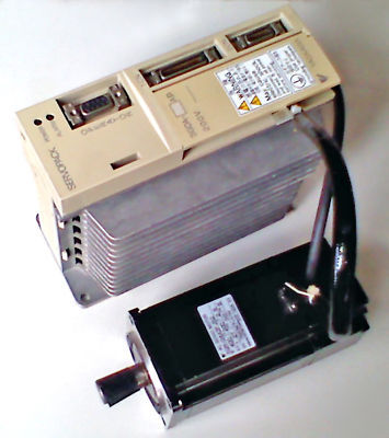 Cnc mill yaskawa 400W ac servo motor replace step motor