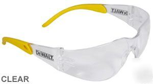 Dewalt safety glasses protector clear lens 3 pair lot