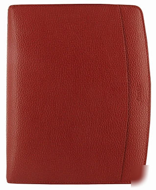 Filofax finsbury zip red A5 organizer [ff-025072]
