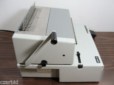 Ibico epk-21 gbc C800 punch bind comb binding machine
