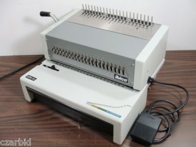 Ibico epk-21 gbc C800 punch bind comb binding machine