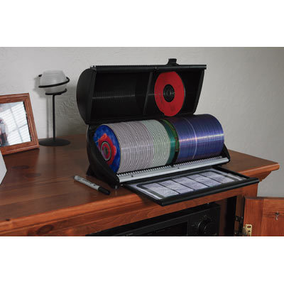 New cd/dvd disc selector organizer - 