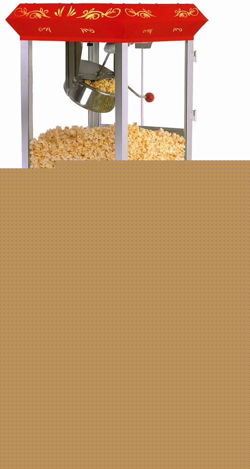 New hot kettle 8 oz popcorn maker popper machine cart 