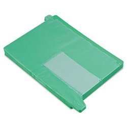 New vinyl end tab outguides with two pockets, letter...