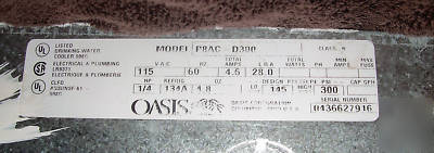 Oasis P8AC water cooler -- fountain -- ada compliant