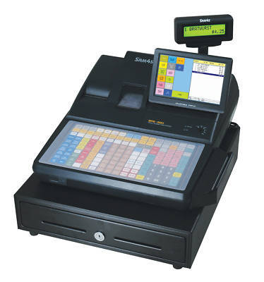 SAM4S sps-520 ft restaurant pos cash register 