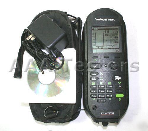 Wavetek jdsu cli-1750 cable leakage catv meter CLI1750