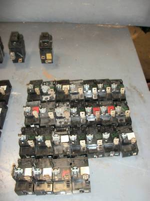 57 ite pushmatic circuit breakers 15 - 100 amp used