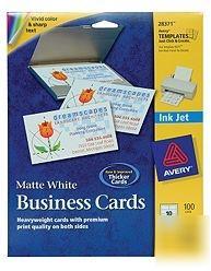 Avery business cards 28371