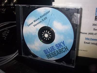 Blue sky research interferometer laser wave analyzer