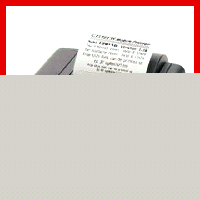 Citizen cmp-10 b/w portable direct thermal printer