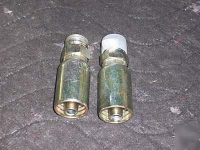 Dayco hydraulic crimp fitting weatherhead 06UE66 2 lot