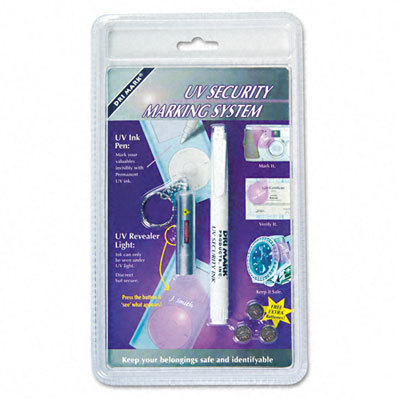 Dri-mark products security marking system w/light