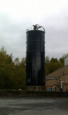 Harvestore farm silo 55 ft tall 