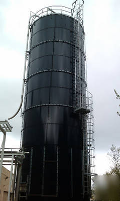 Harvestore farm silo 55 ft tall 