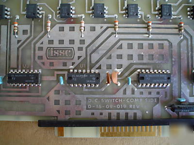 Issc dc switch card d-16-09-019 rev-f 344-5D-2A-pb