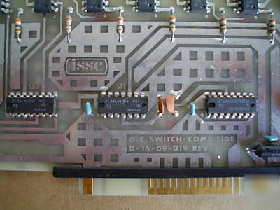 Issc dc switch card d-16-09-019 rev-f 344-5D-2A-pb