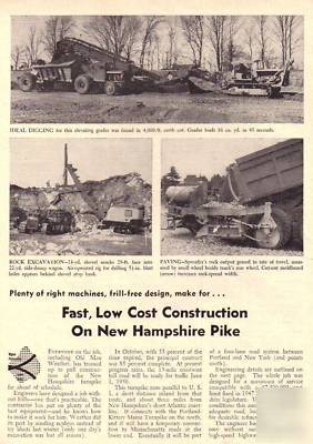 New 1950 3-pg photo/article, hampshire pike,savin const