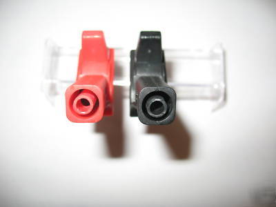 New alligator test clip set fits fluke 4MM test leads 