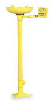 New bradley S19-210 pedestal mount eyewash station brand 