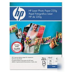 New hp color laser photo paper Q6607A