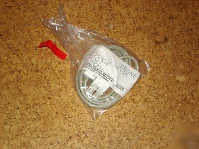 New krone telephone patch lead (23A) 8 pole.telecoms - 