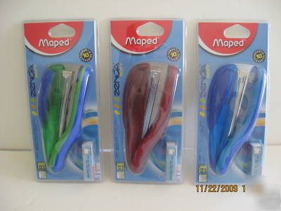 New maped ergonomic 2 position 20 page stapler 