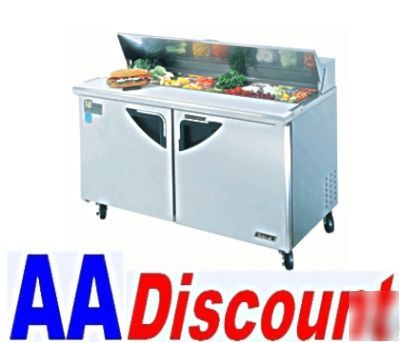New turbo air sandwich salad prep table pizza tst-60SD